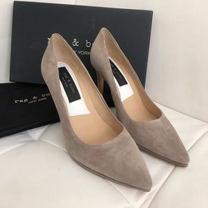 Rag&bon stone suede shoes